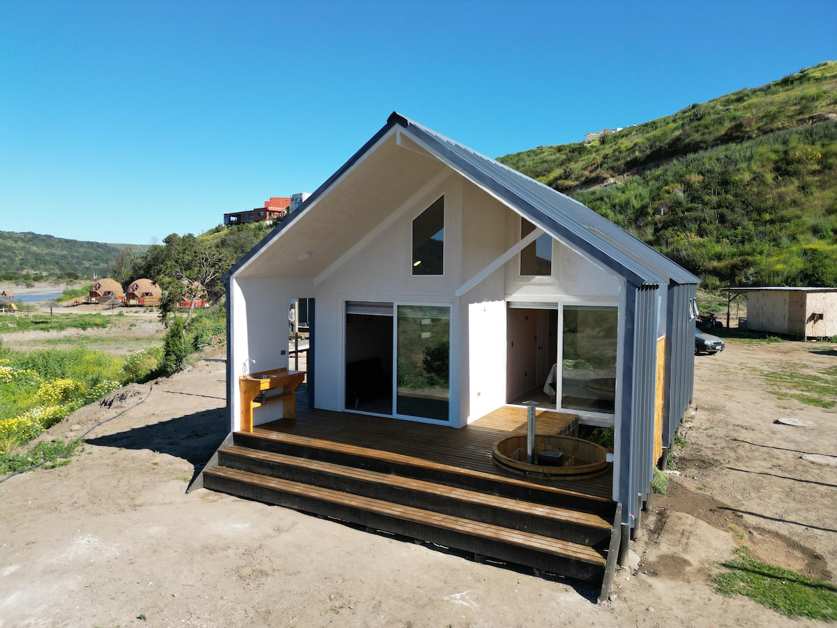 Casa con vista al Río Maipo