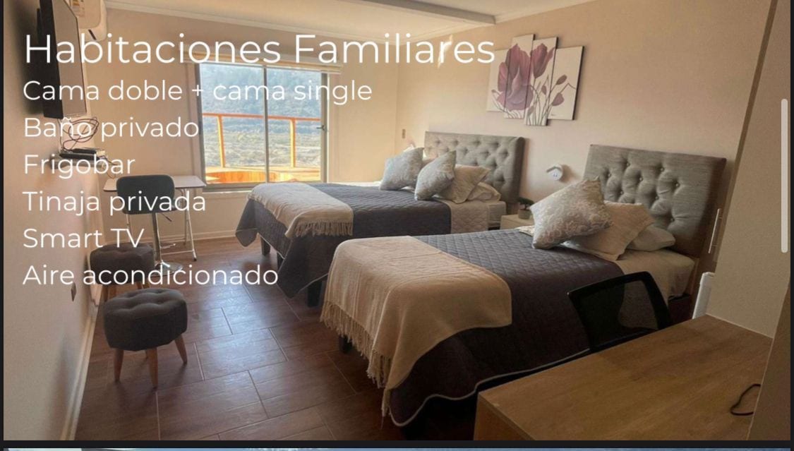 Habitacion Familiar en Hotel Sto Domingo Lodge