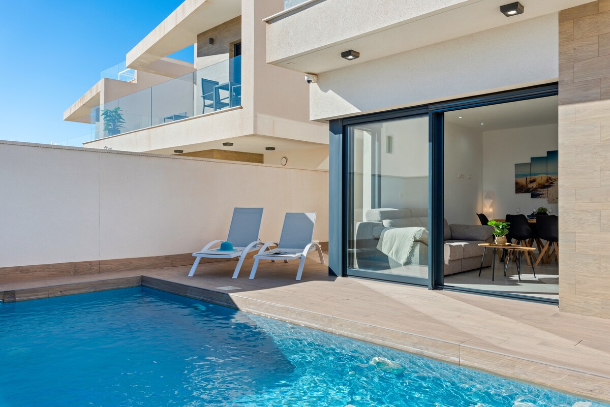 Villa met verwarmd privé zwembad
