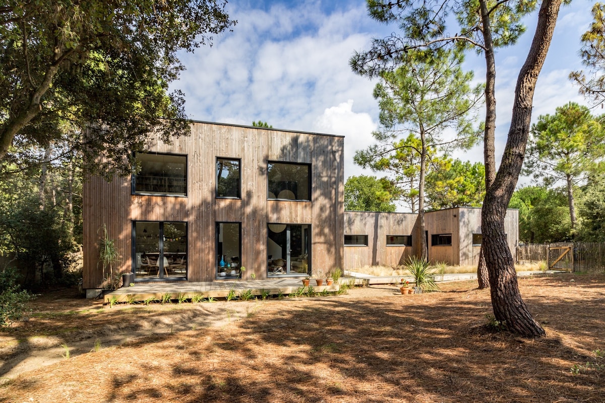 Maison 5, au bord de la forêt et 5 min de la plage