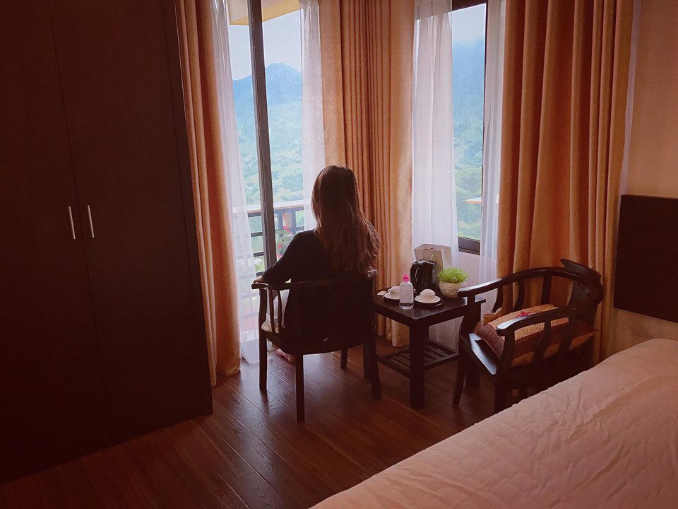 SapaMountain酒店（带1张床的山景客房）