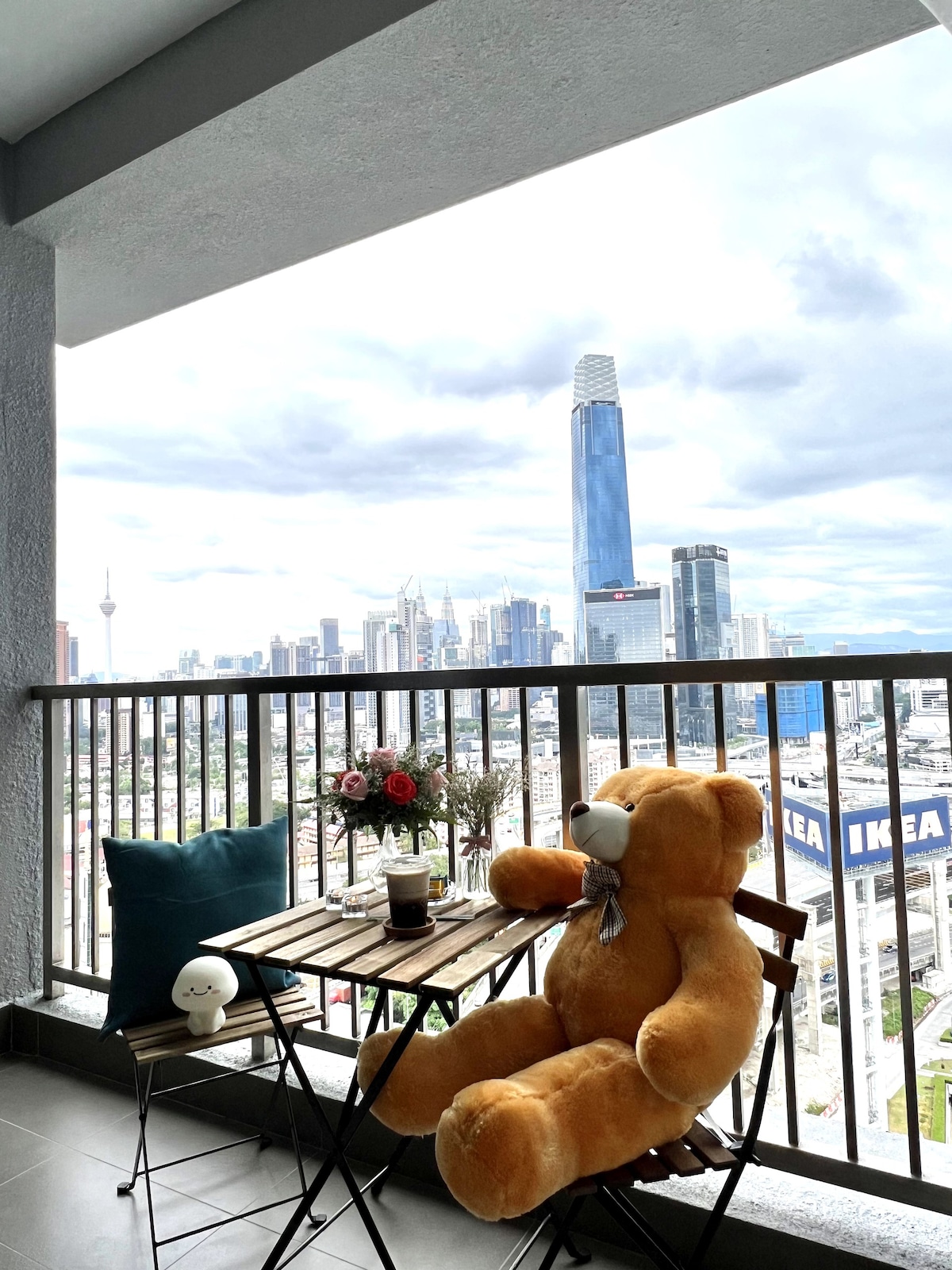 Romantic CosyHome with KLCC TRX ScenicGolf View12M