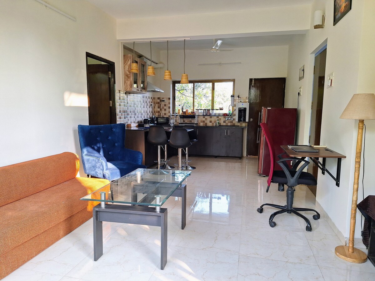 1BHK-Palolem/Patnem海滩< 10分钟