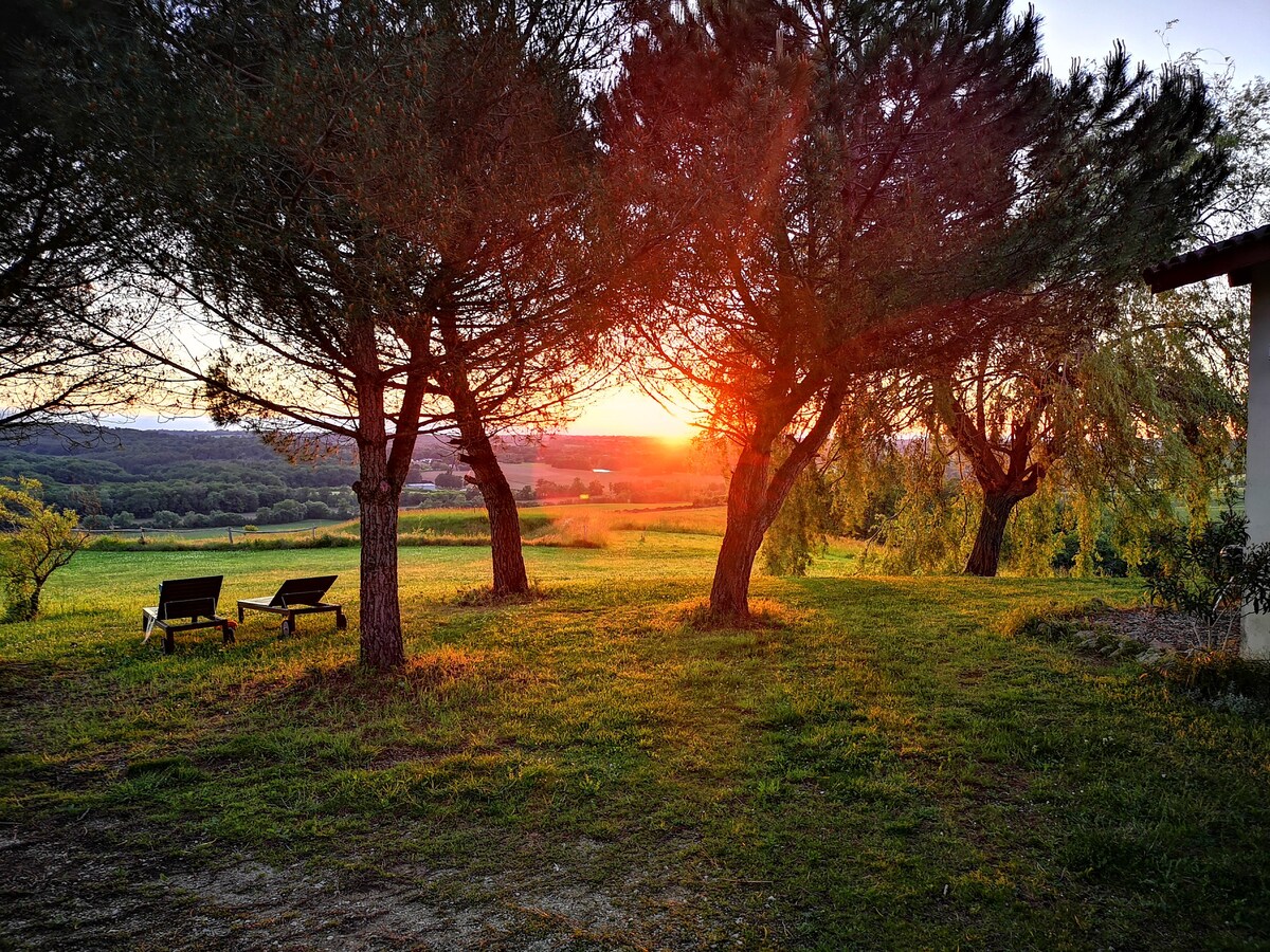 Domaine de Taulet : Gîte "Le chant des oiseaux"