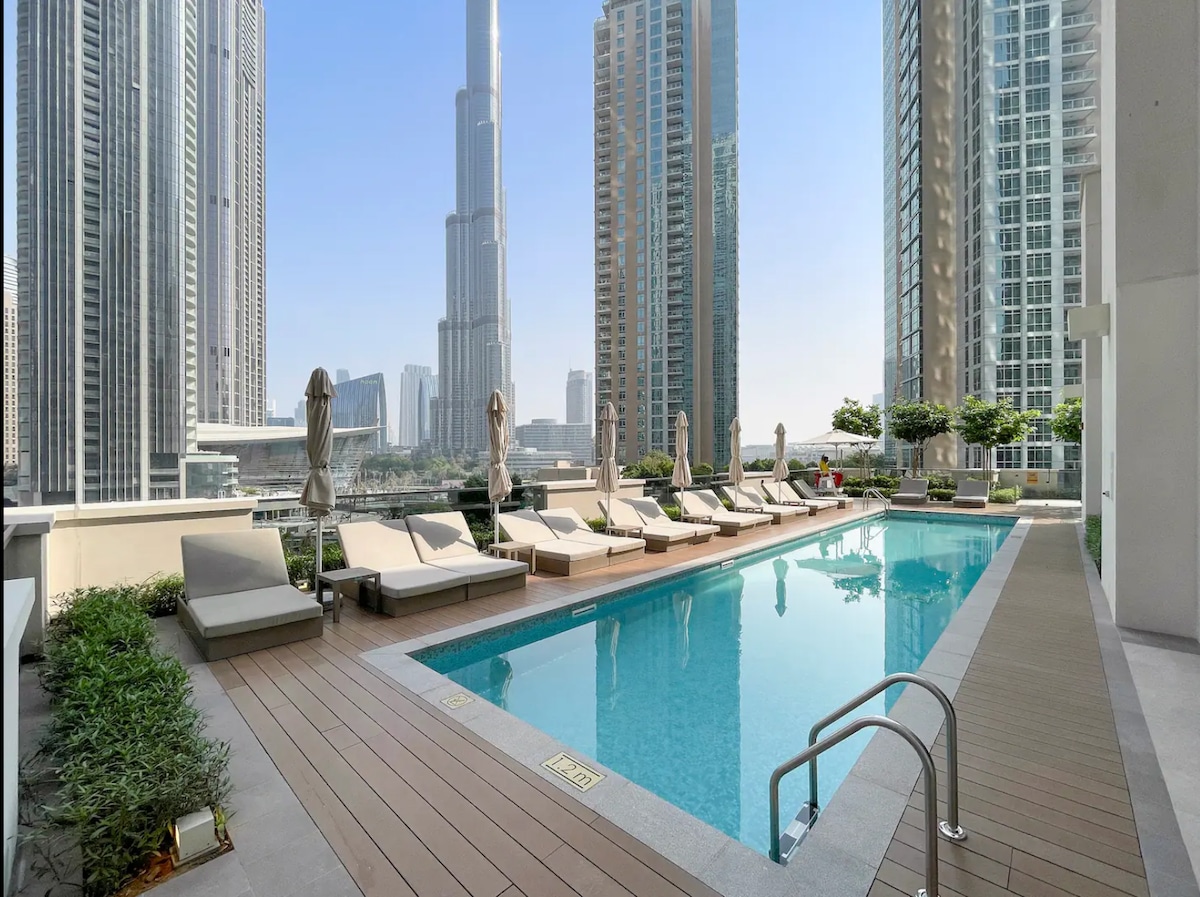 Burj Khalifa View2BRDowntown WabiSabi+Parking+Pool