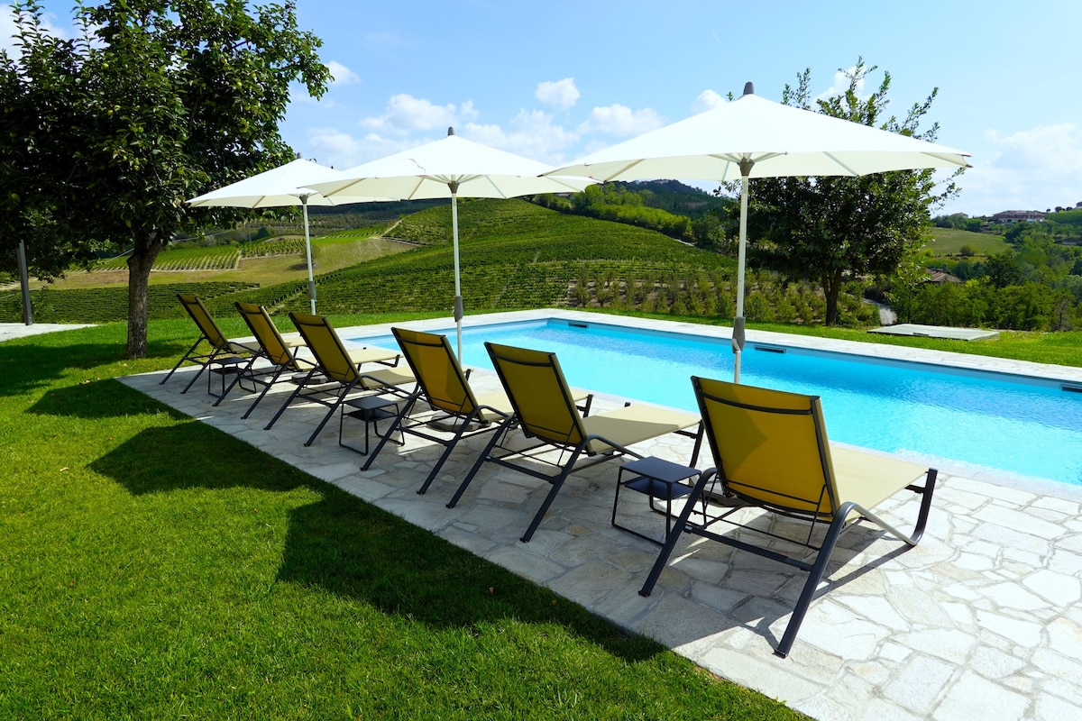 Luxury home & pool in vineyards
