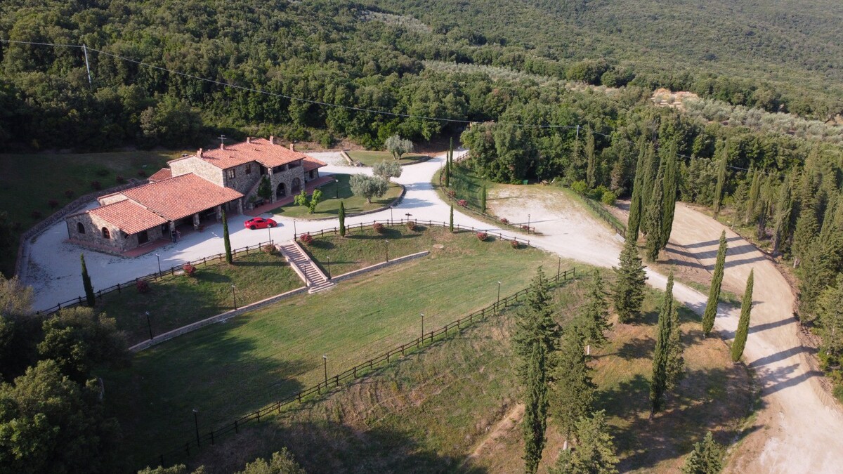 Casale toscano lunghi periodi