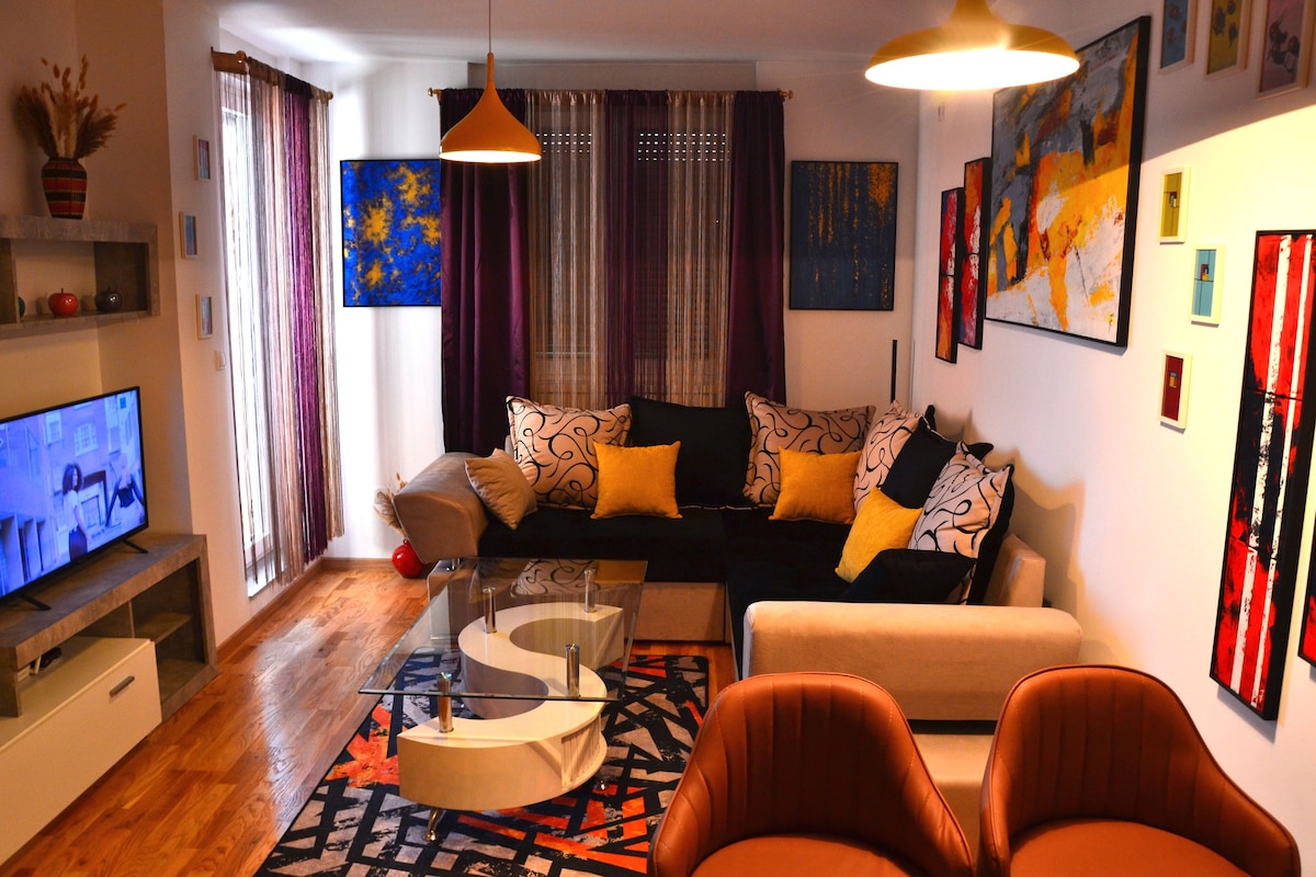 「艺术家」-带桑拿房的漂亮舒适公寓