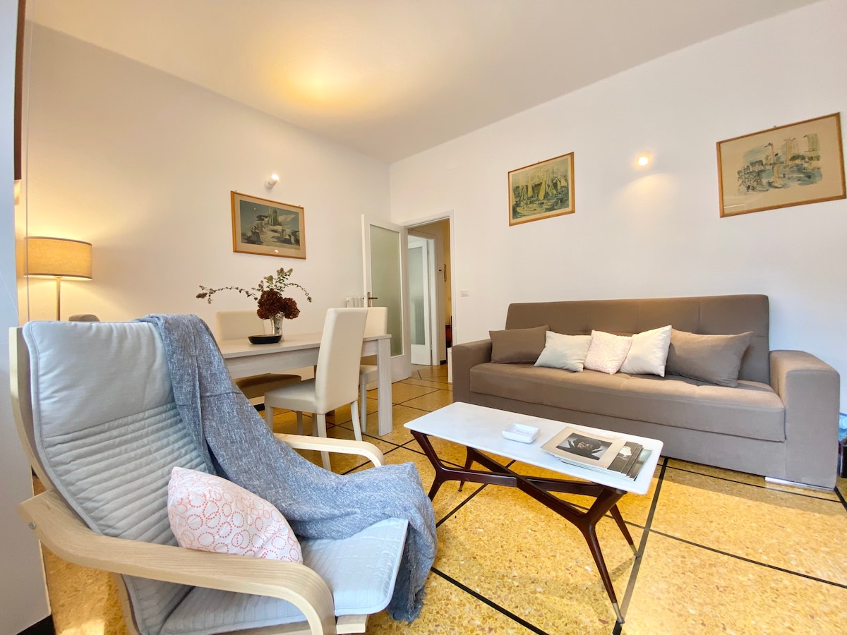 CasaViva-Large and bright four-room apt in Rapallo