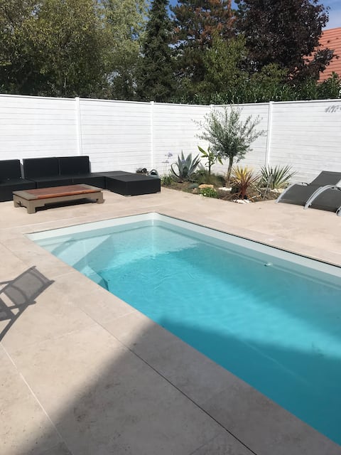 Maison avec piscine proche Paris