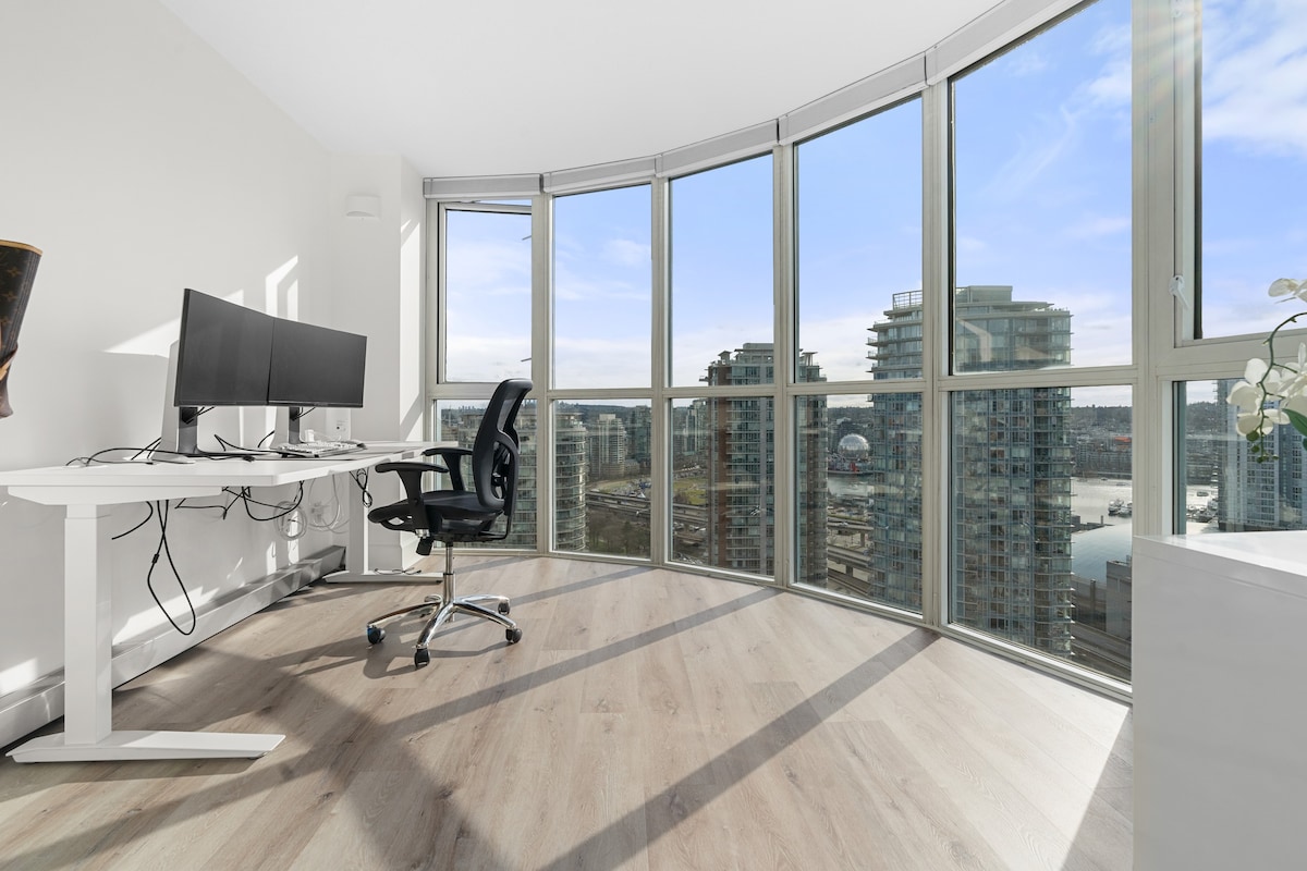 Central, high rise, 2Bed/2Bath, downtown Vancouver