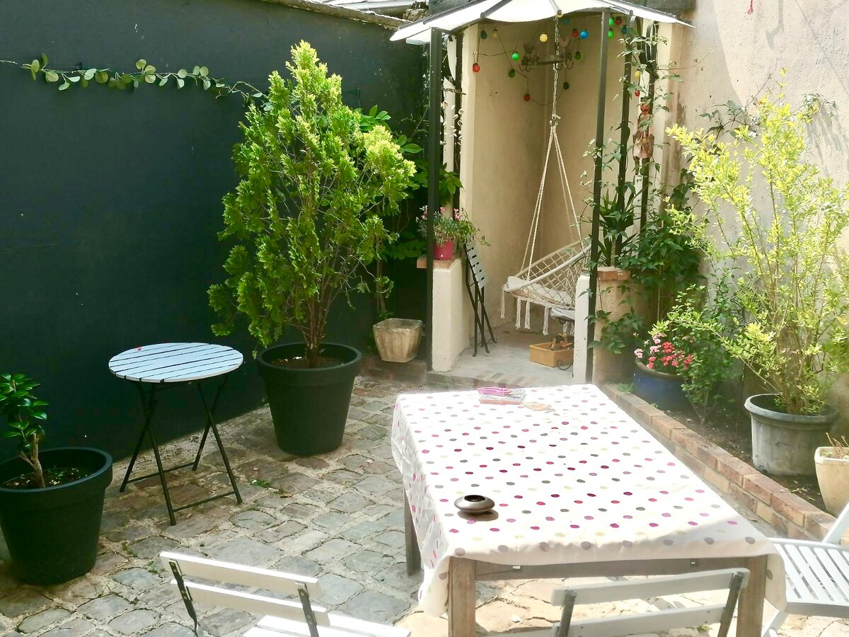 House 4 rooms, near station, Paris & OG 30min away