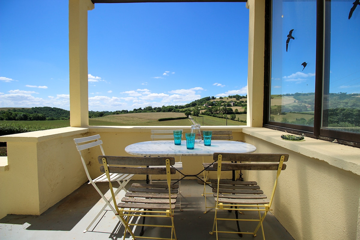 Gîte de la Borie Le Ségur Tarn家具住宿3 *