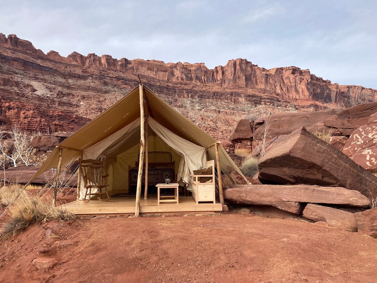 Moab Glamping双人私人帐篷