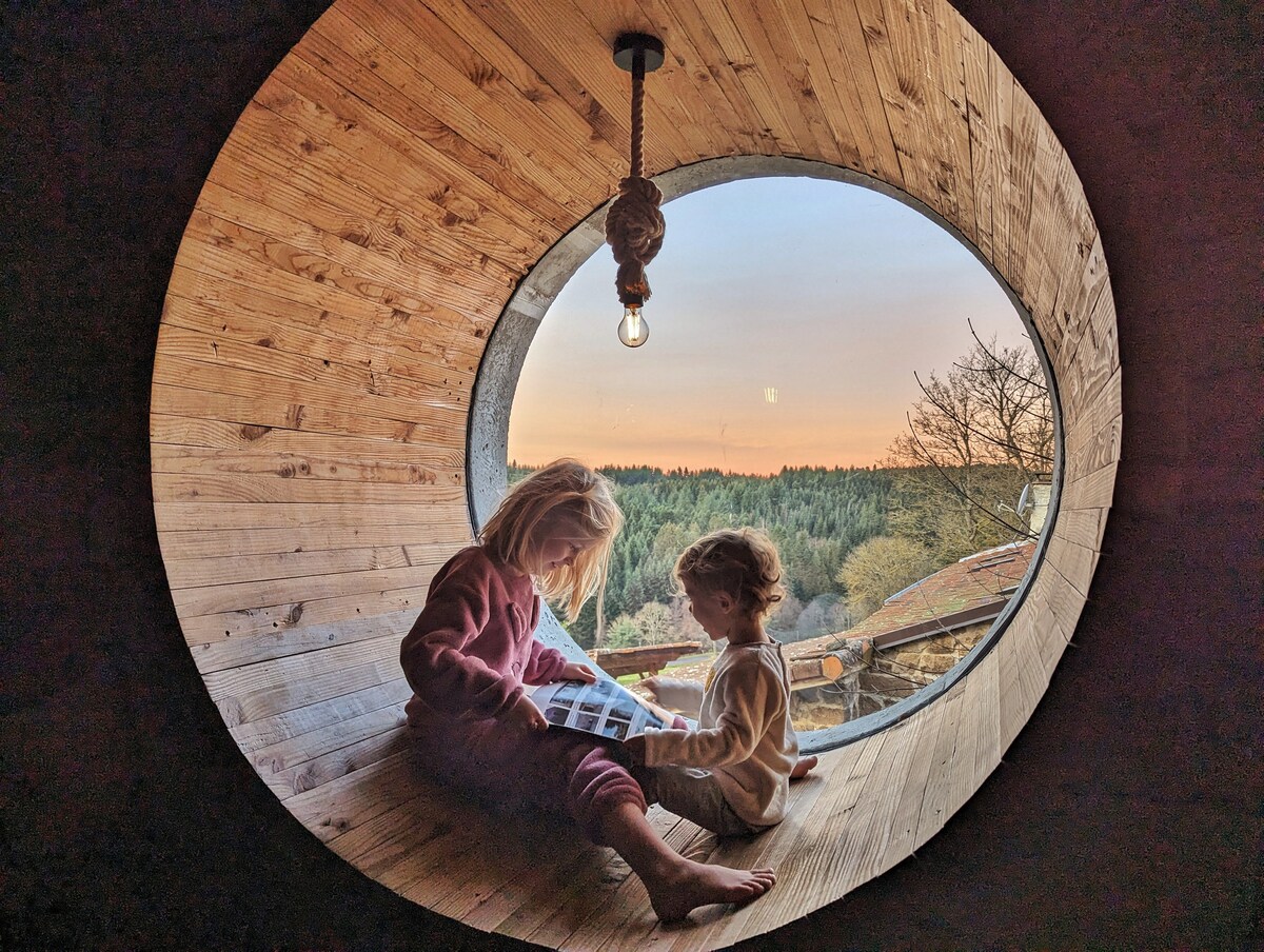 L’Œil des bois - Gîte familial - Vue panoramique