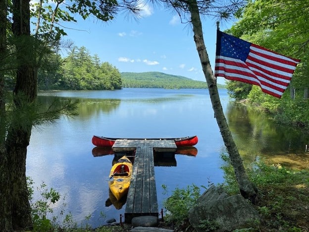 Waterfront tipi glamping at phoenix landing