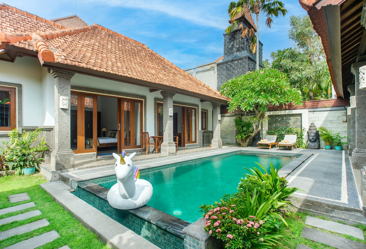 Modern Tropical Private Villa in Bidadari Seminyak