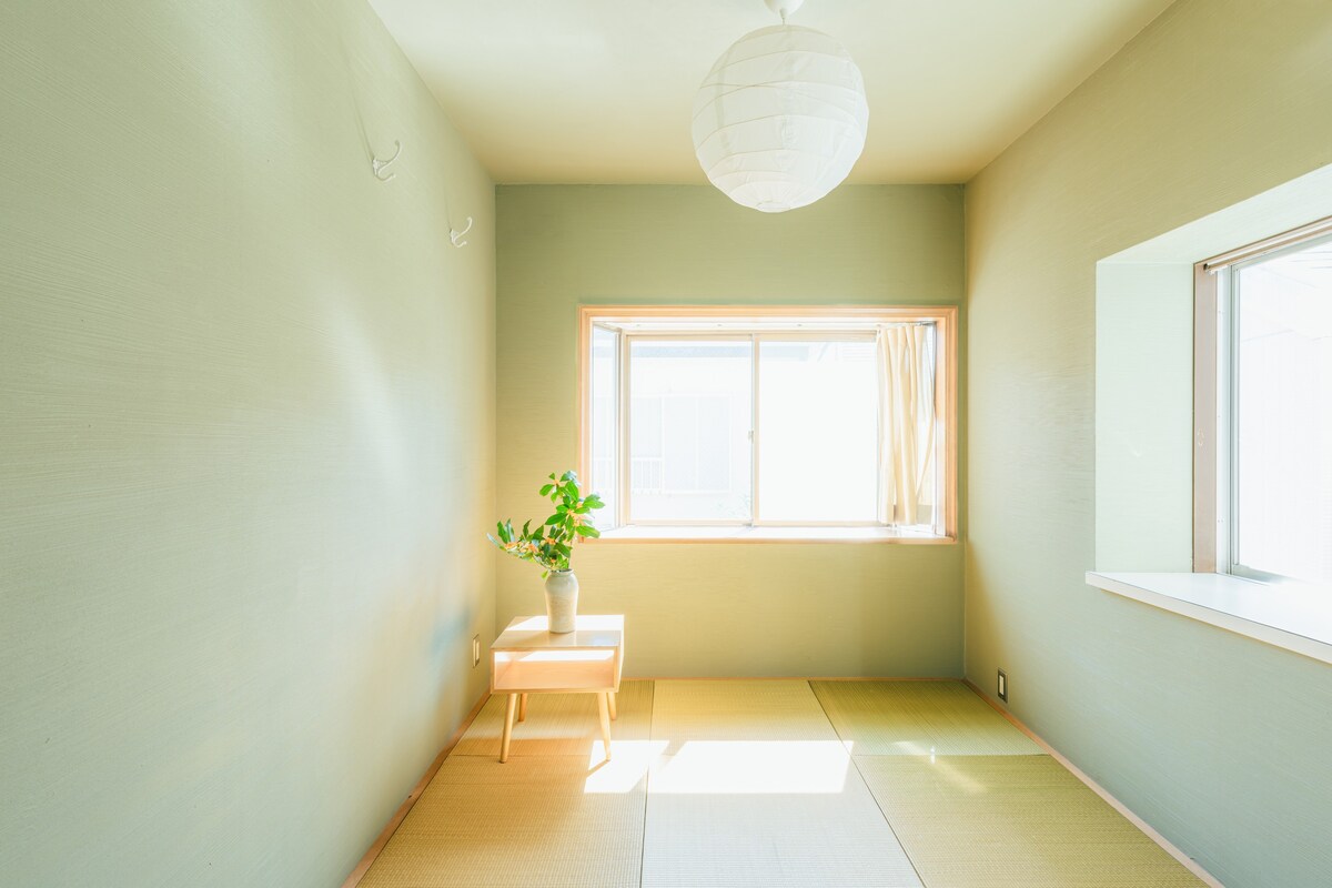 【素泊り】鎌倉長谷の路地裏に佇むゲストハウスで、ゆったりステイ/新館和室（角部屋）