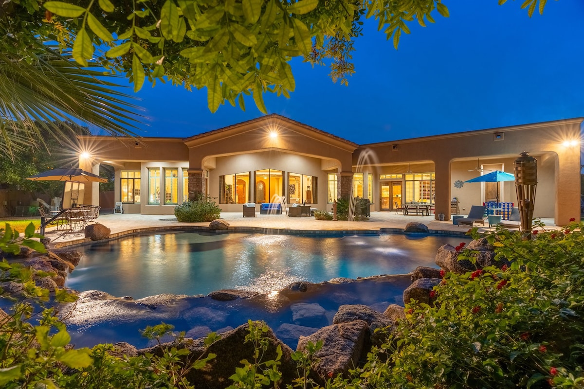 NEW! Gated Luxury Family Oasis, Htd Pool