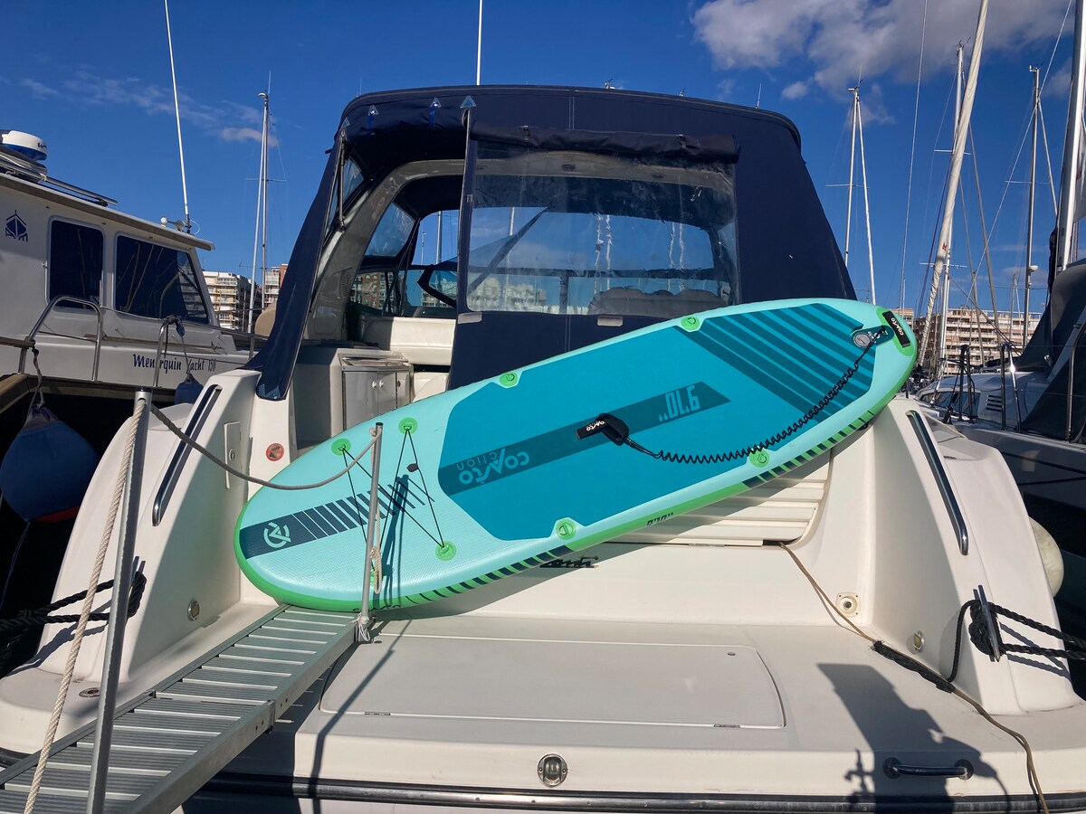 Luxury 13m yacht in Santa Pola.