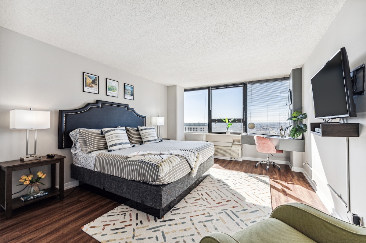 MICH AVE Downtown, Grant Park, Museums 2bd/2ba #23