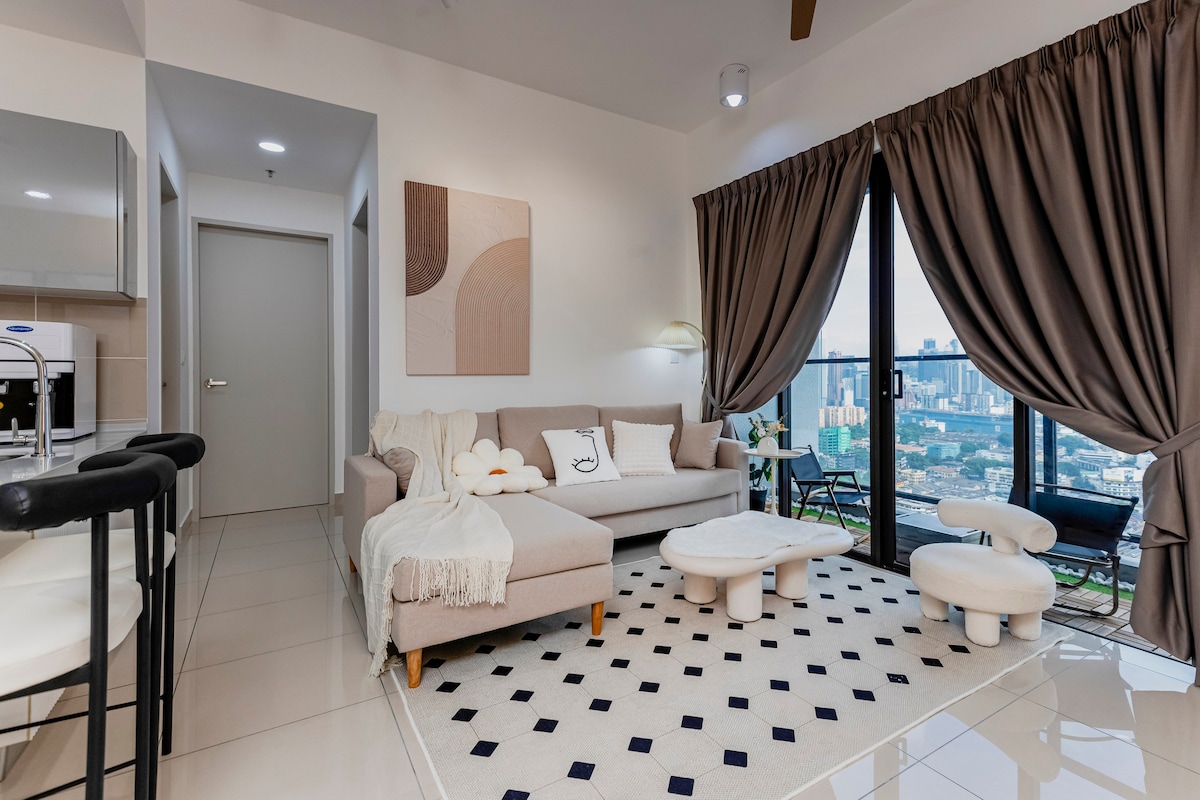 Cosy Ins 3R3B Trion- KL City nice view (1-9Pax)