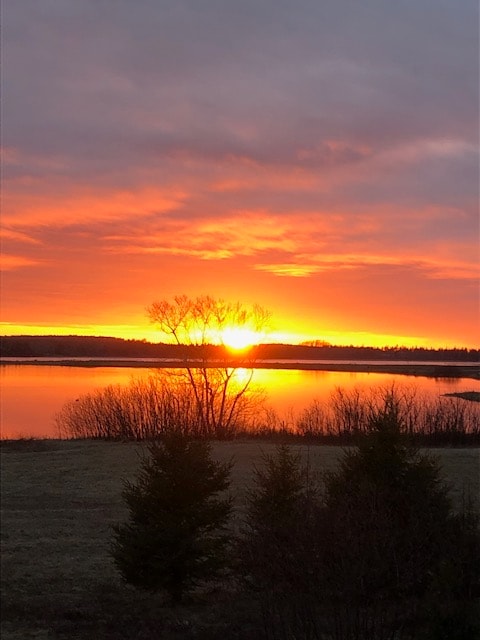 Sunset Over the Bay