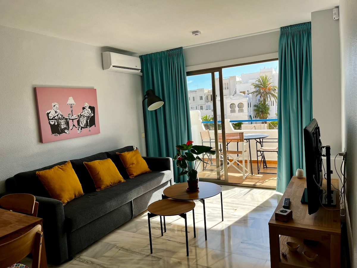 Apartamento cerca de la playa en Roquetas de Mar