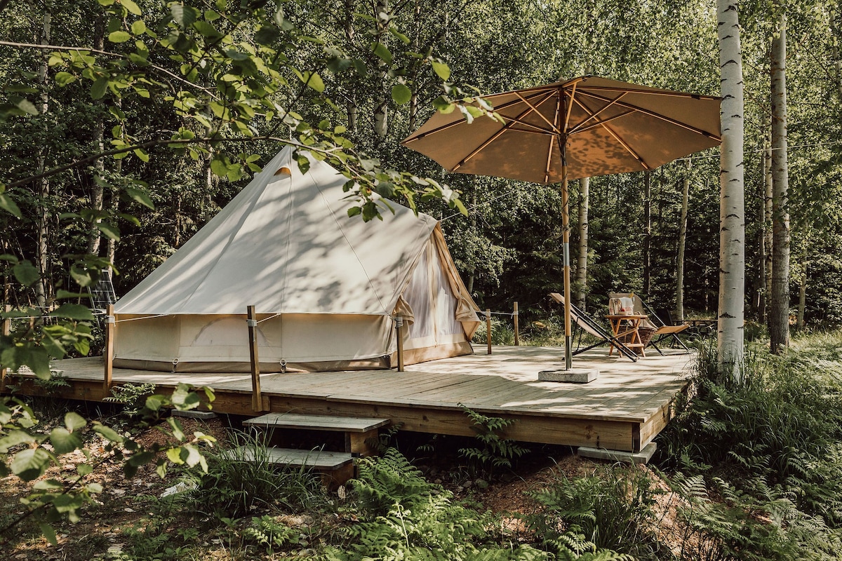 Hästnäs Logi - Exclusive One-tent Glamping Retreat