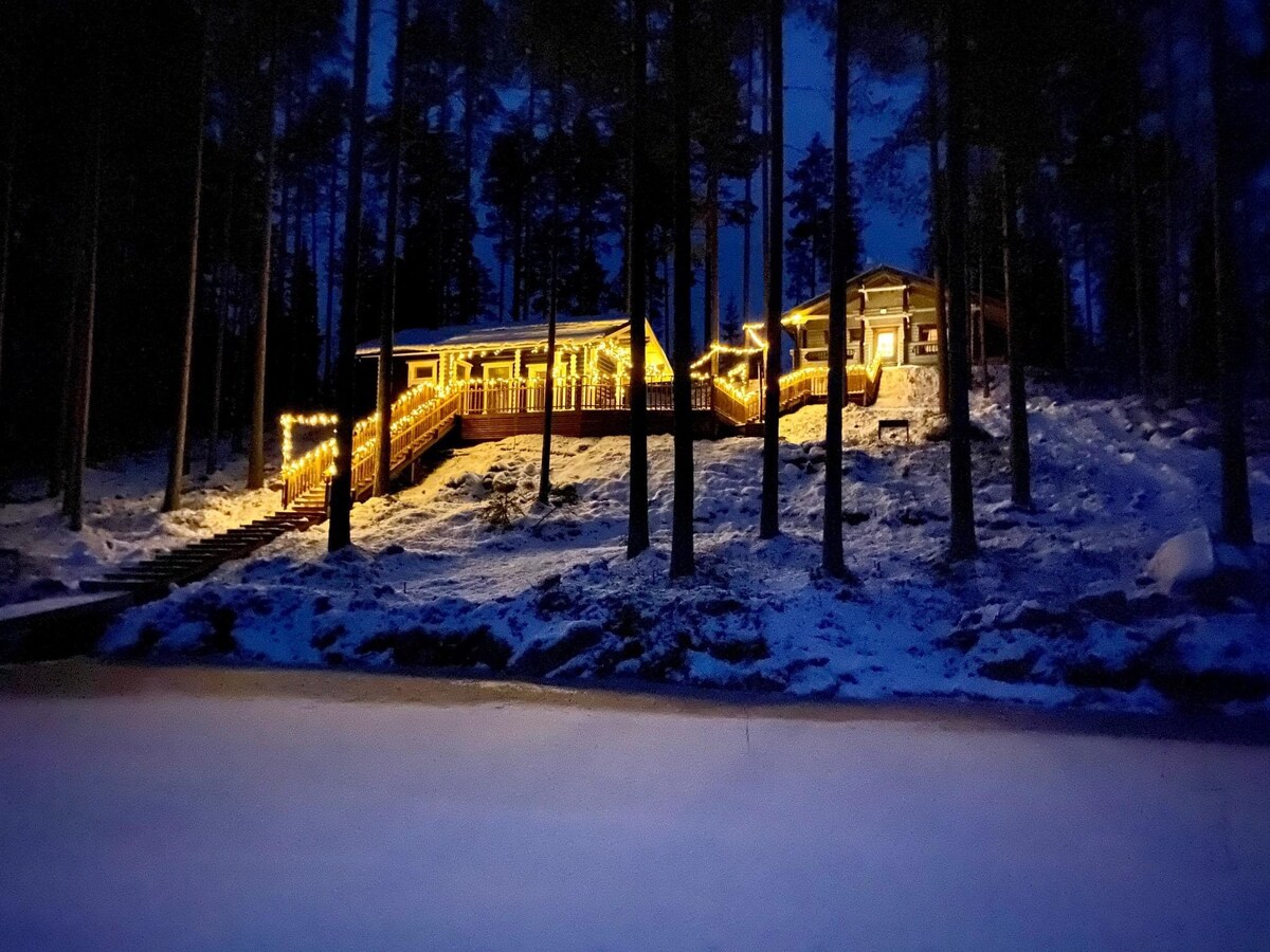Villa Norppa cottage lake Saimaa