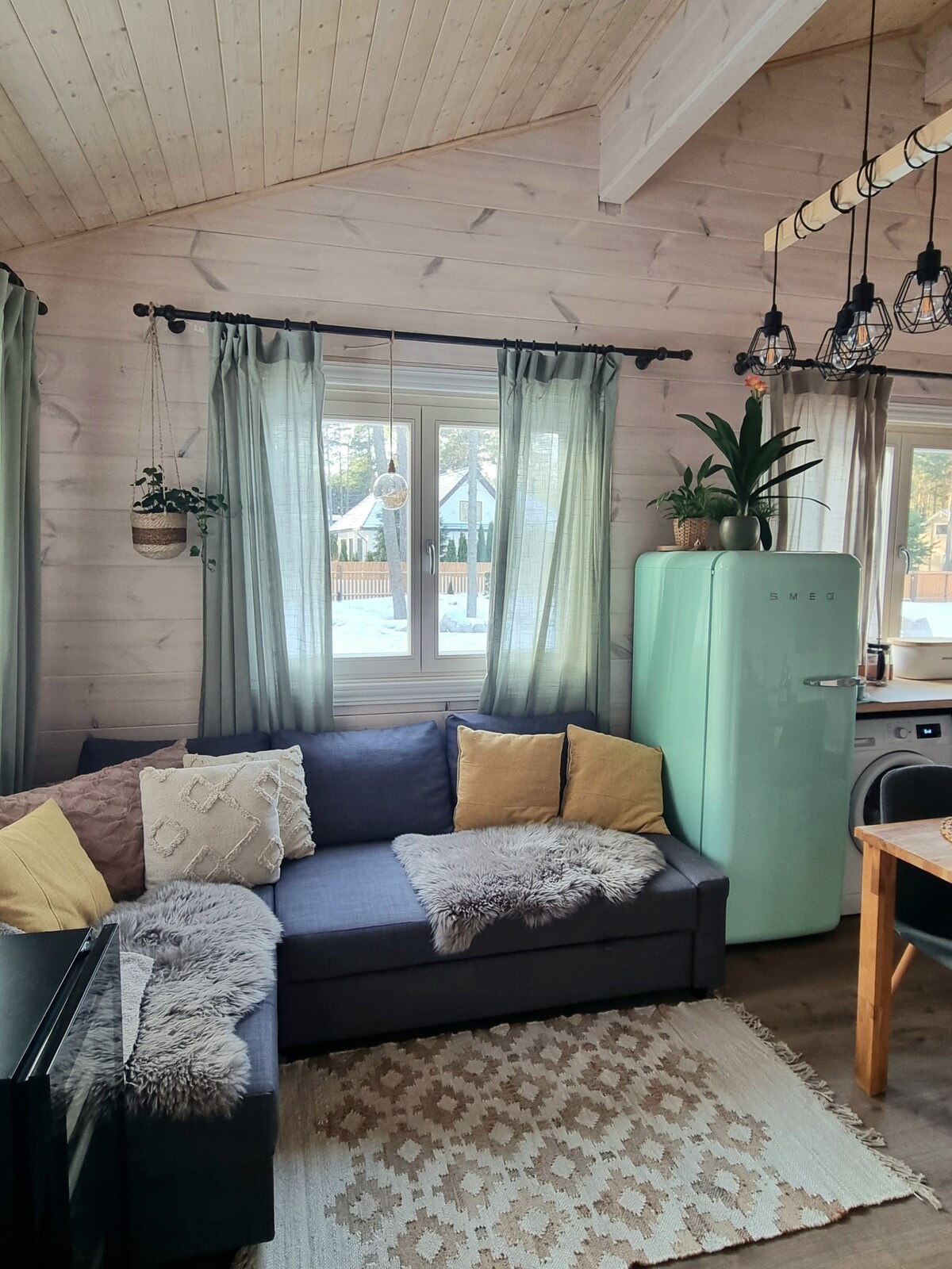 Timber house with sauna for 4 people