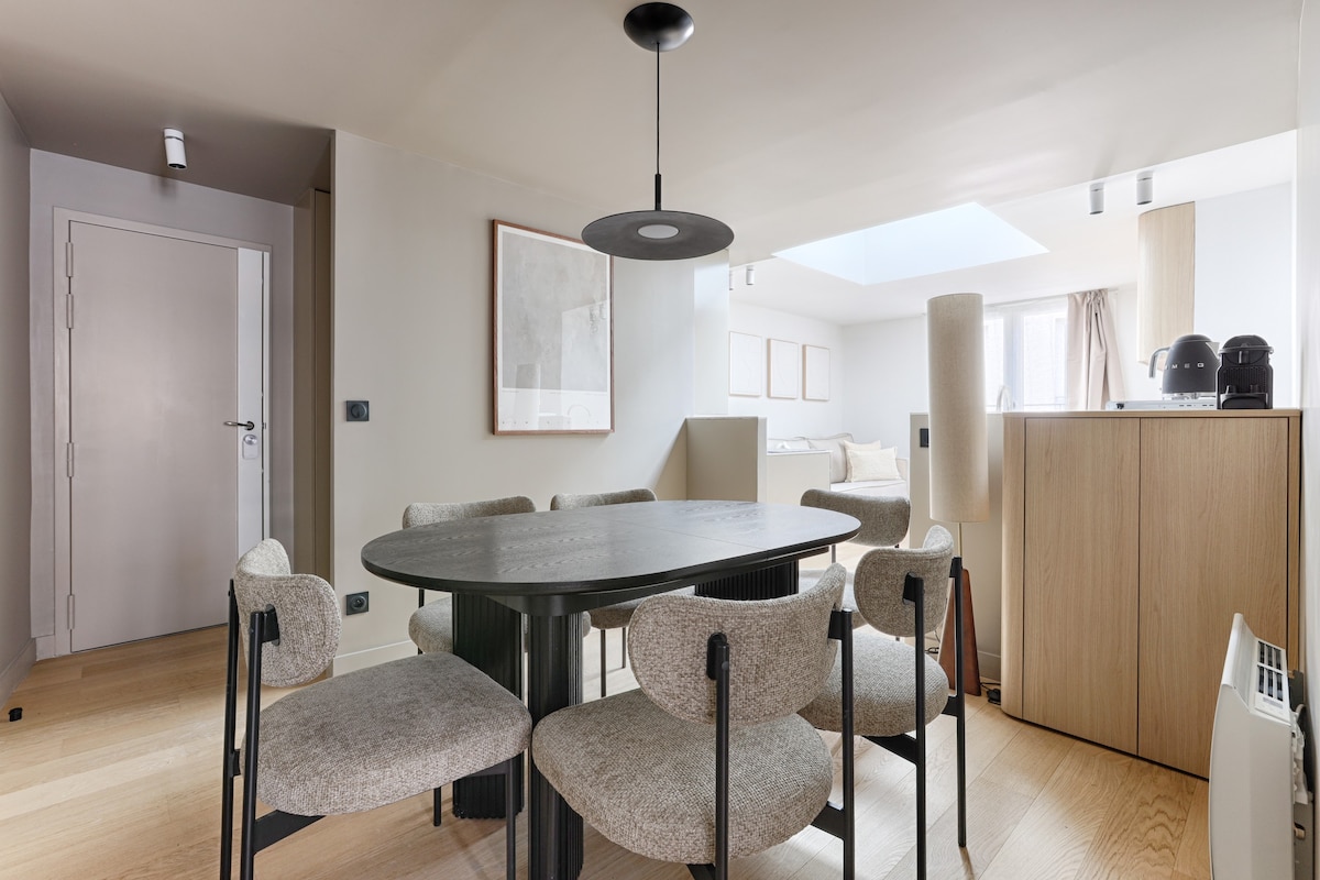 Luxury Design Flat 2BR/6P - Rue de Charonne !