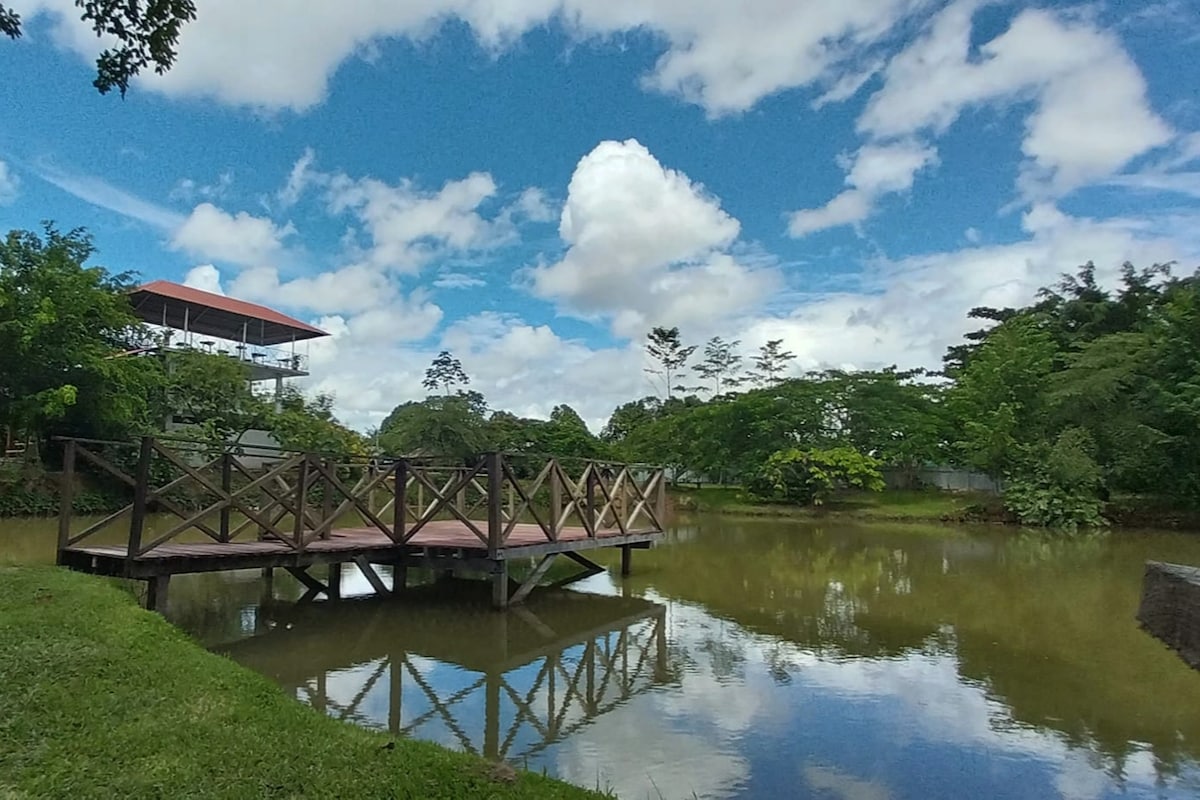 Recreo Palo Rosa小木屋