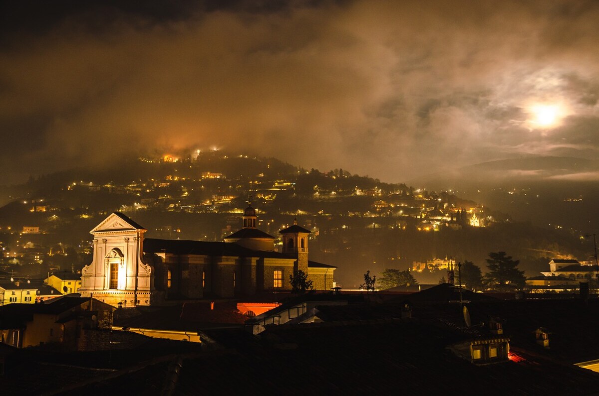 Panorama di Brescia con Camera