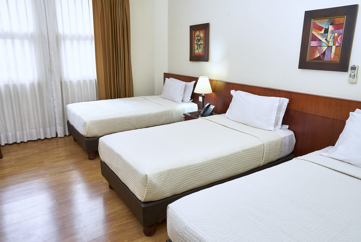 Hotel Cityzen Guayaquil （三张3张独立床）