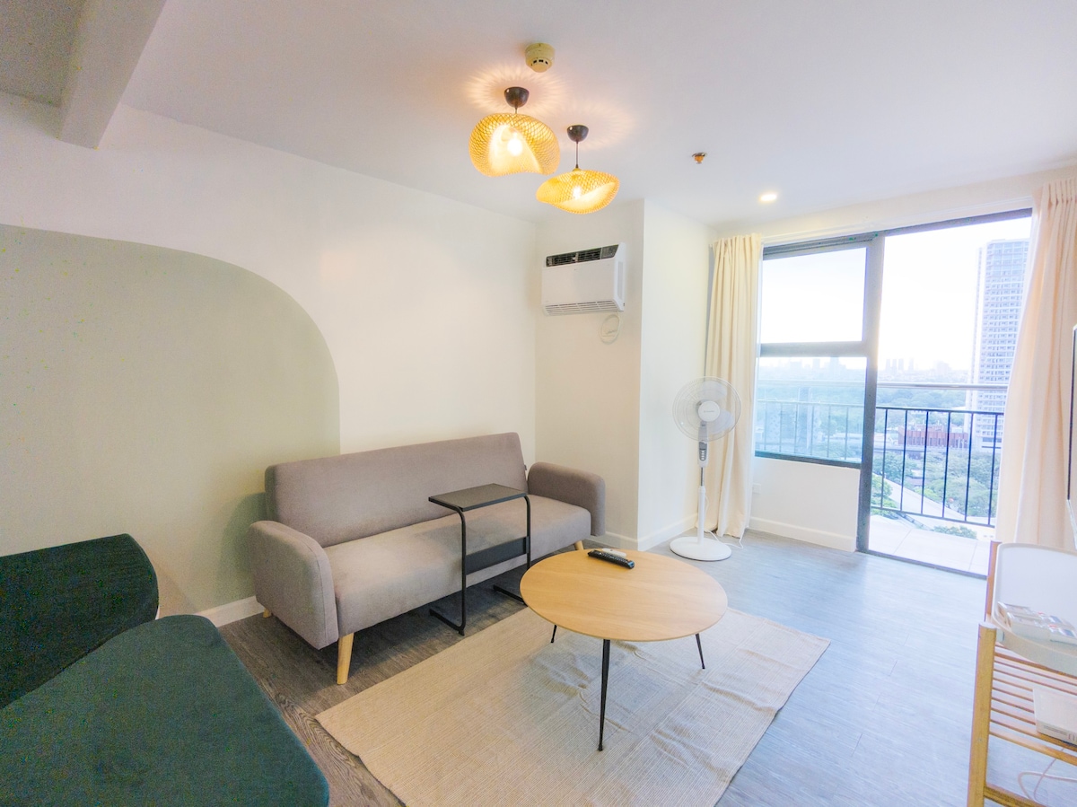 Spacious, Tranquil 1BR in Ortigas CBD