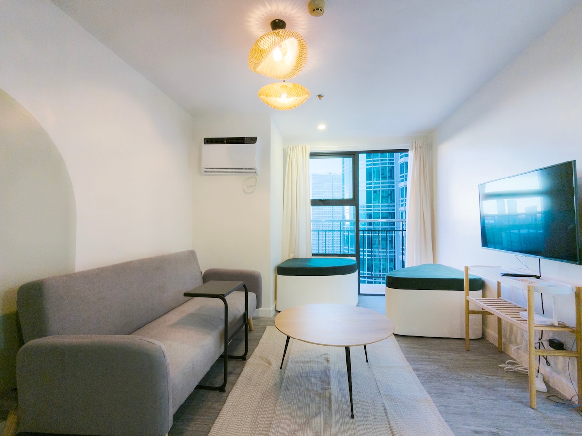 Spacious, Tranquil 1BR in Ortigas CBD