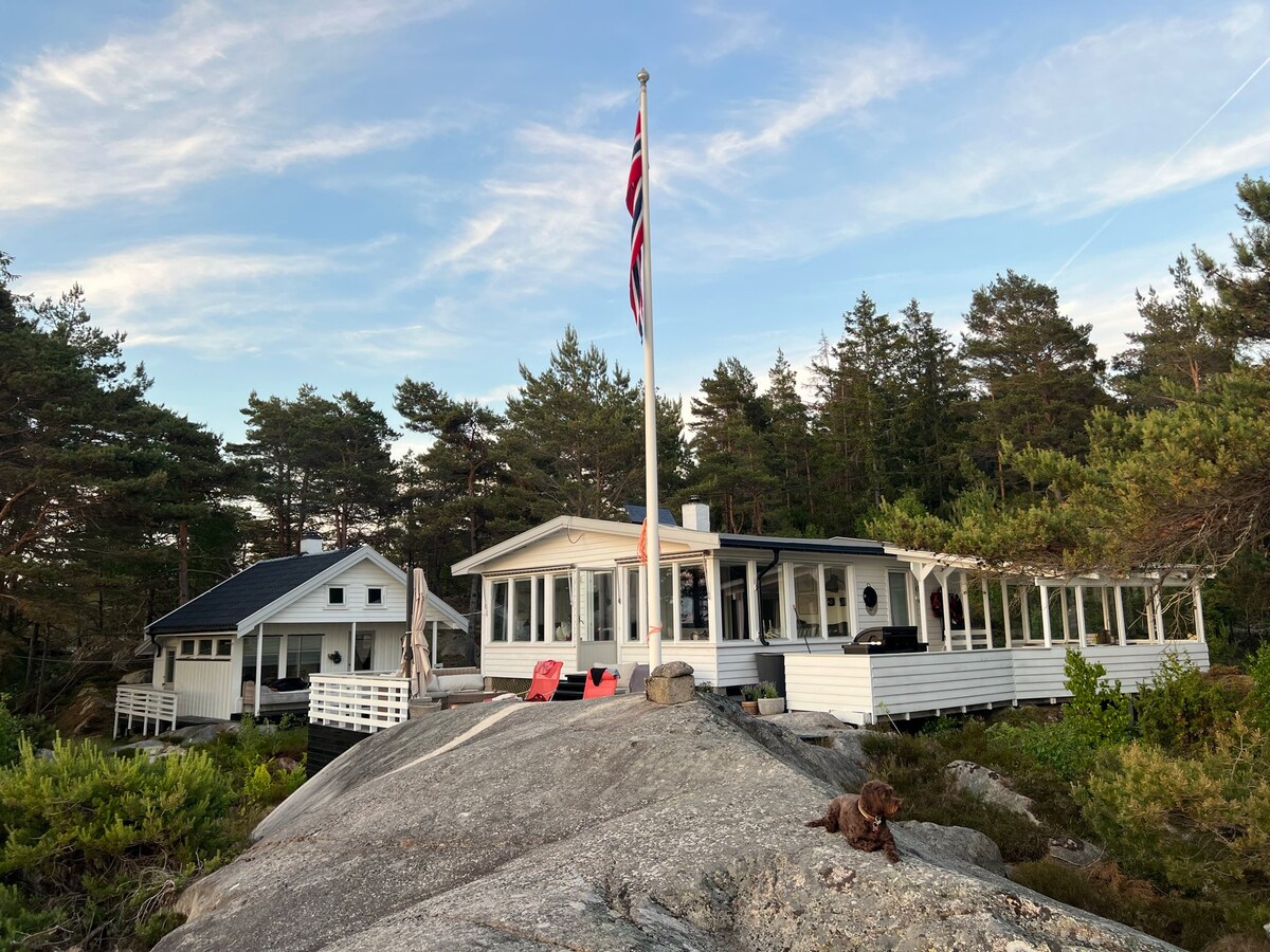 Skjærgårdsidyll på Granholmen