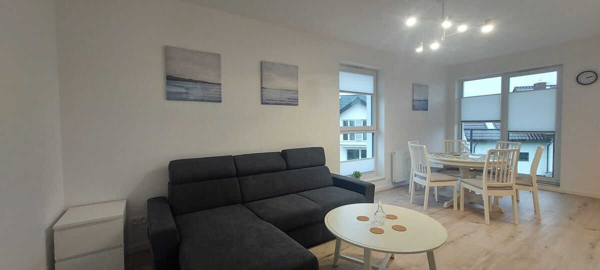 Charming Baltic Apartment near Gdynia free parking