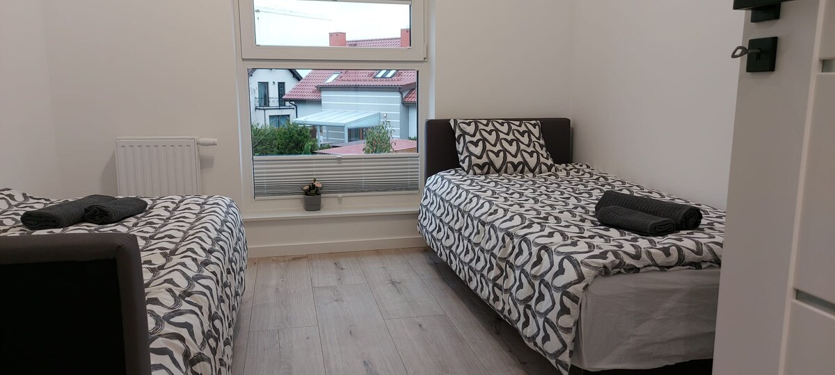 Charming Baltic Apartment near Gdynia free parking