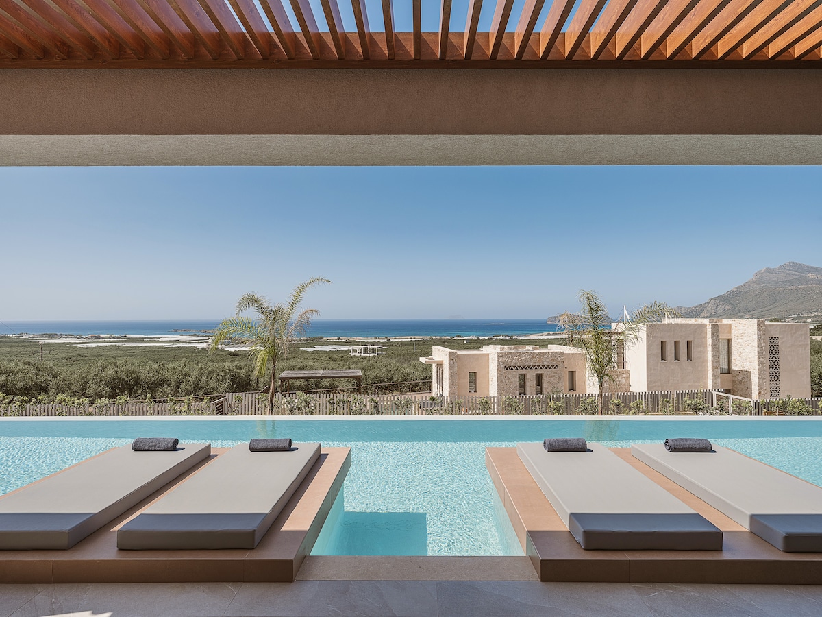 New Villa Aora Falassarna beach