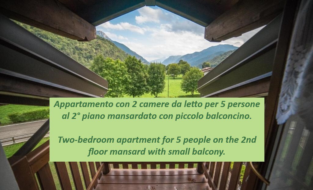 Casa Enrico - Mansard 3-room-apartment 5 people