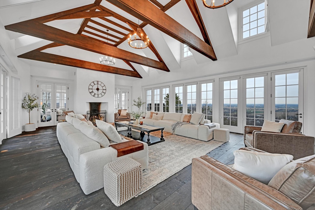 Roundtop Mansion-Breathtaking View, indoor Pool