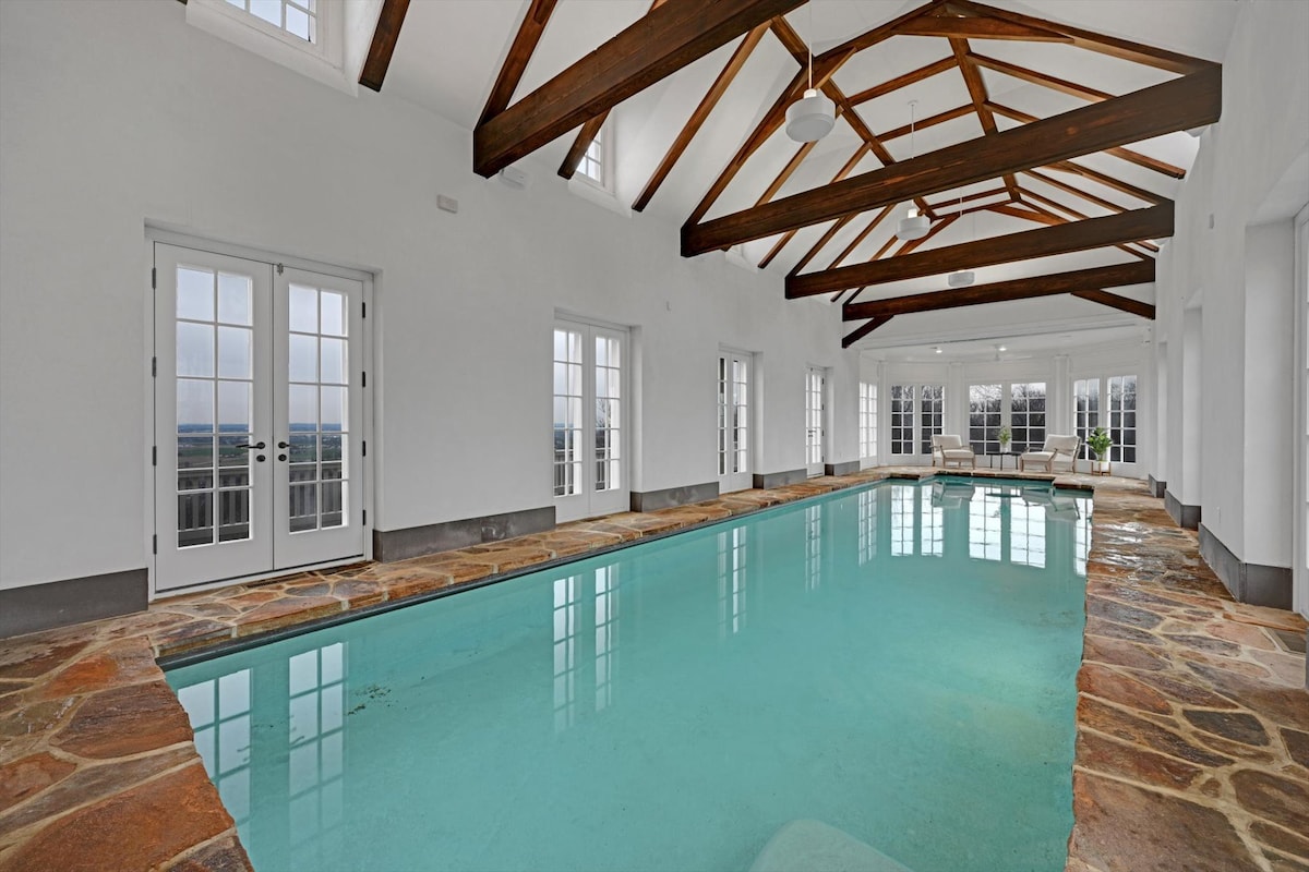 Roundtop Mansion-Breathtaking View, indoor Pool