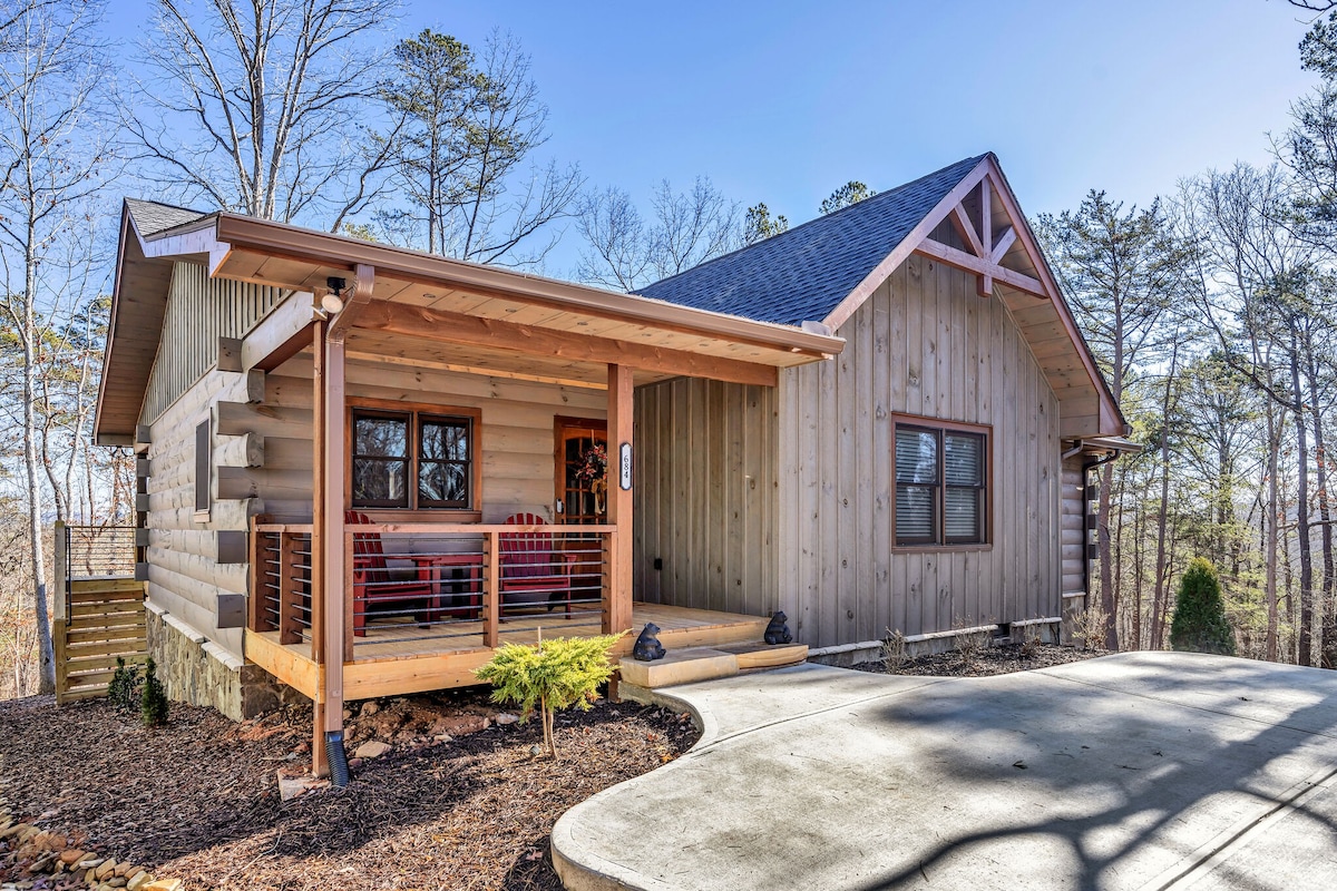 Beaumont - Lux Mountain View Cabin with Hot Tub