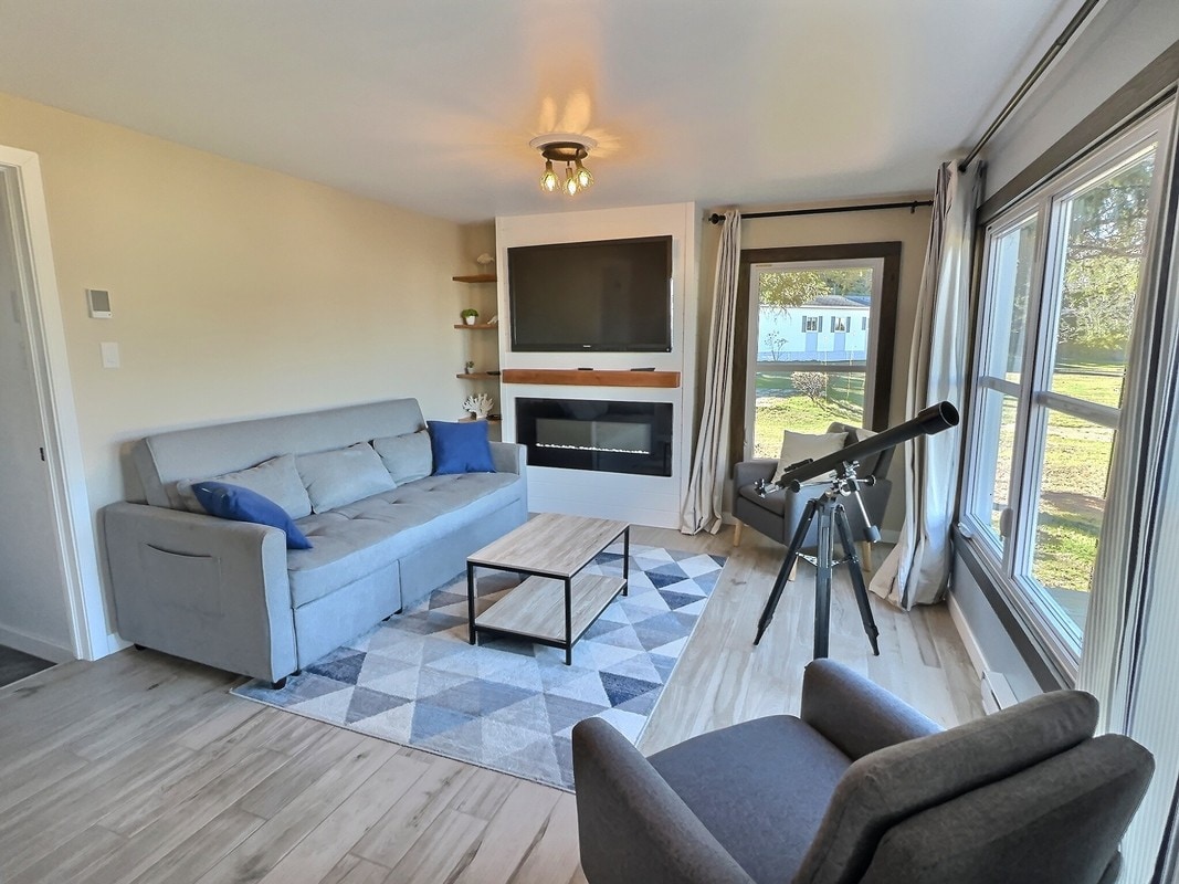 Le Pignon Marin  | Vue sur le fleuve | Foyer |