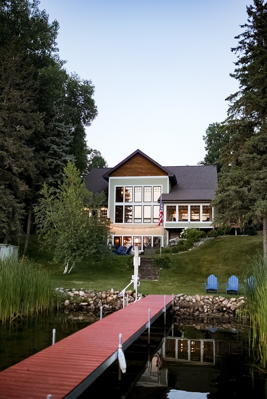 Luxury Lake Home with Hot tub