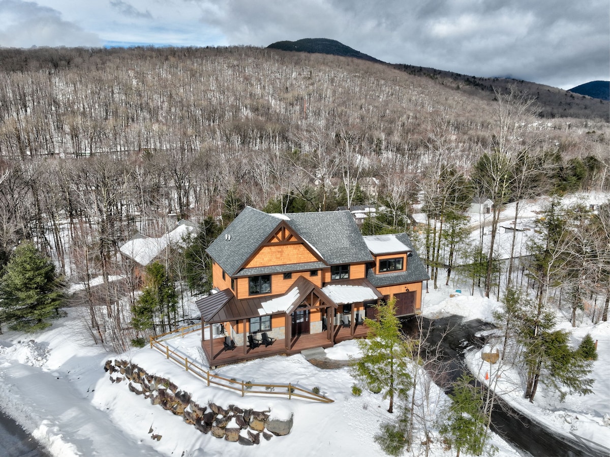 New Luxury Adirondack Residence on South Peak!