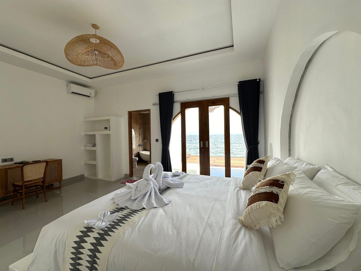 Sunsun Penida Private Vila 2 Room-Only海滨
