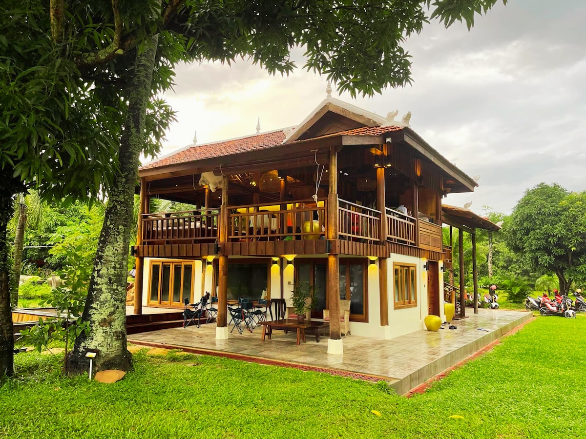 Modern Khmer Villa on Kampot River (3 bedroom)
